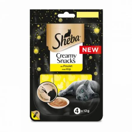 SHEBA CREAMY SNACKS POULET