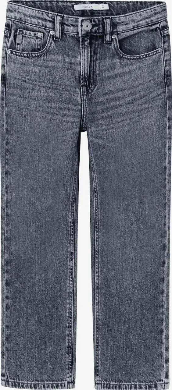 NAME IT Loosefit Jeans 'NKMRyan' in Grey Denim