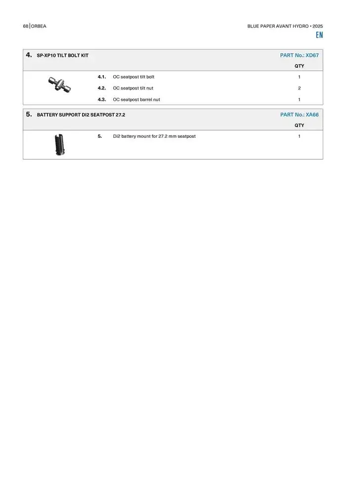 Blue Paper Avant van 24 oktober tot 24 oktober 2025 - folder pagina 68