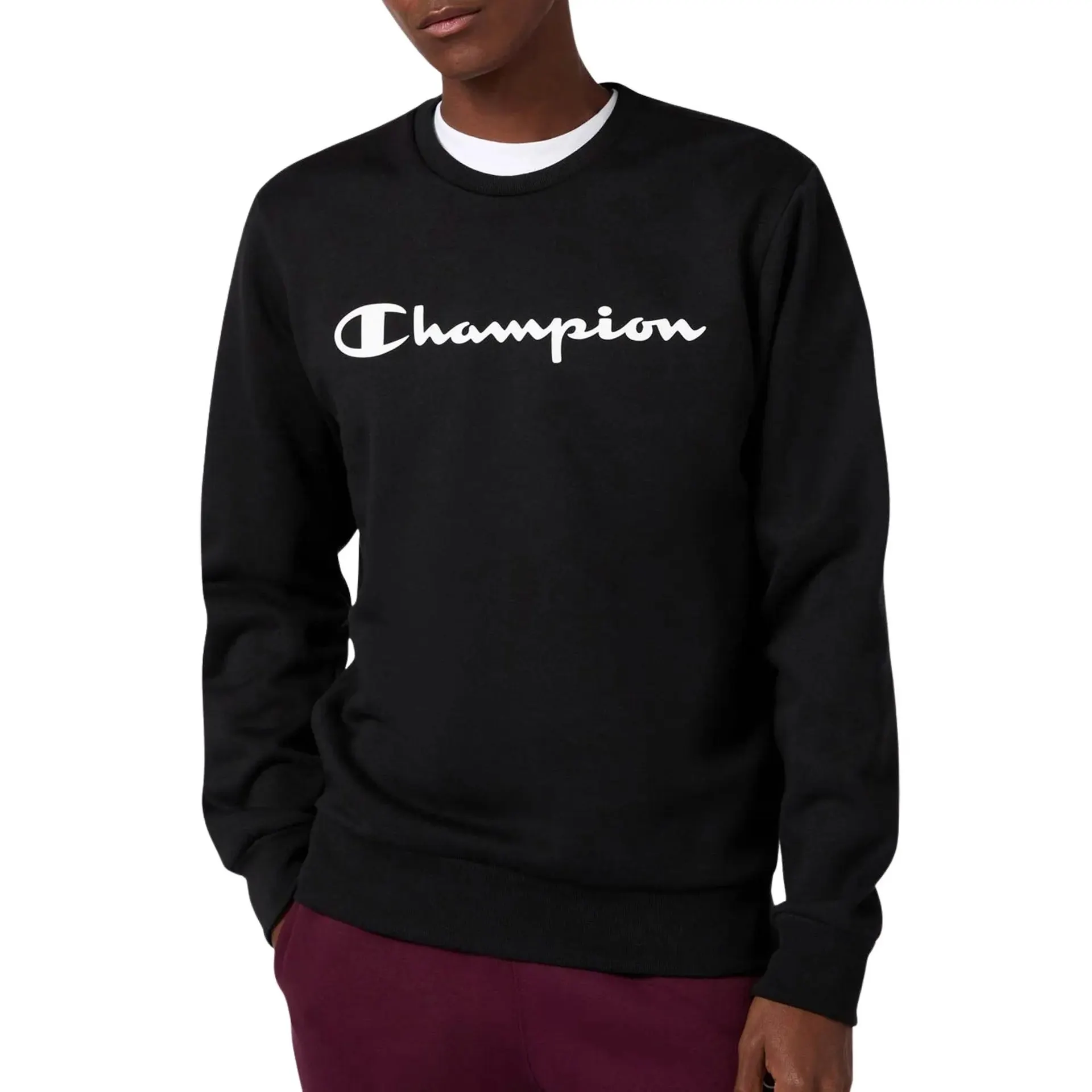 Script Logo Crewneck Sweater Heren
