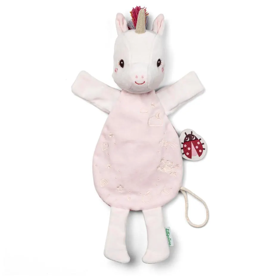 Doudou marionnette phosphorescent Lena