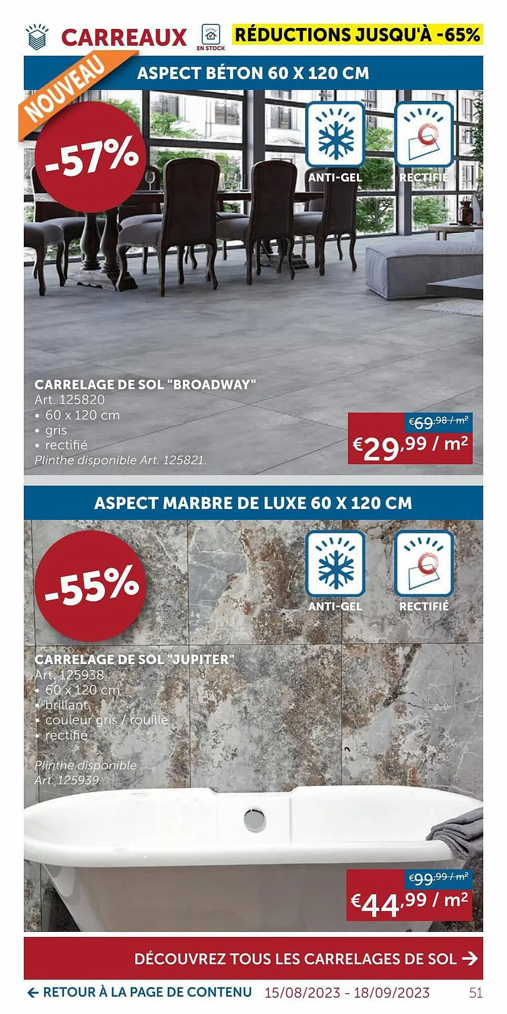 Zelfbouwmarkt folder van 19 september tot 16 oktober 2023 - folder pagina 51