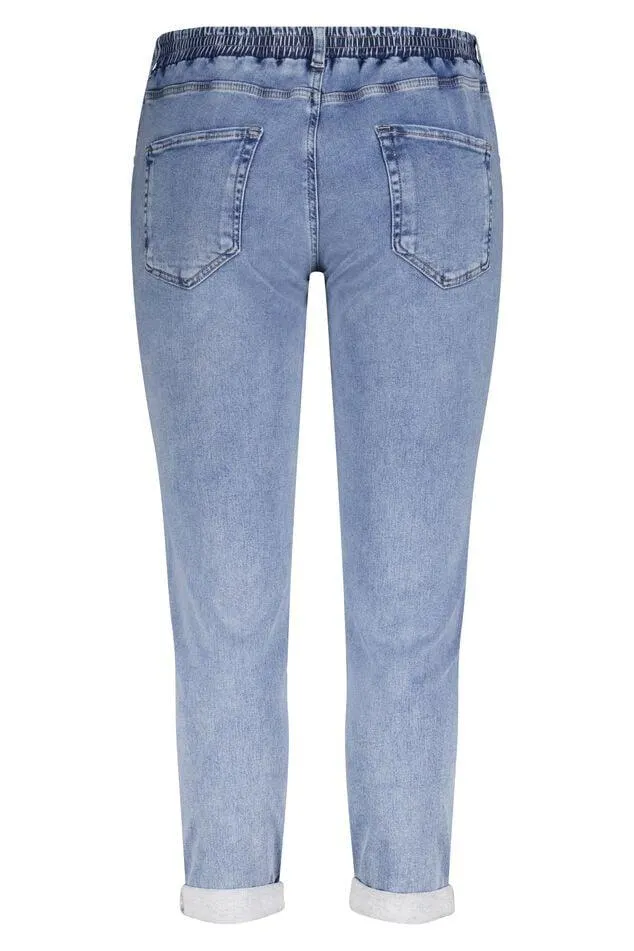 Straight leg jeans