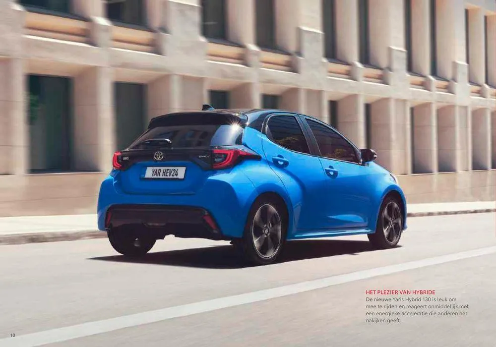 Yaris van 1 juli tot 1 juli 2025 - folder pagina 10