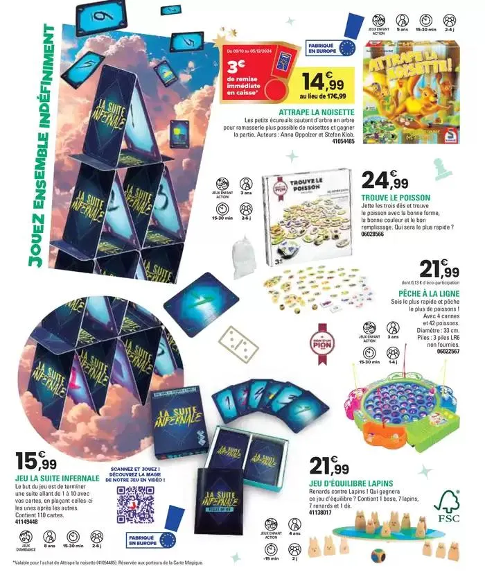 Jouez À L'infin van 29 oktober tot 5 december 2024 - folder pagina 288