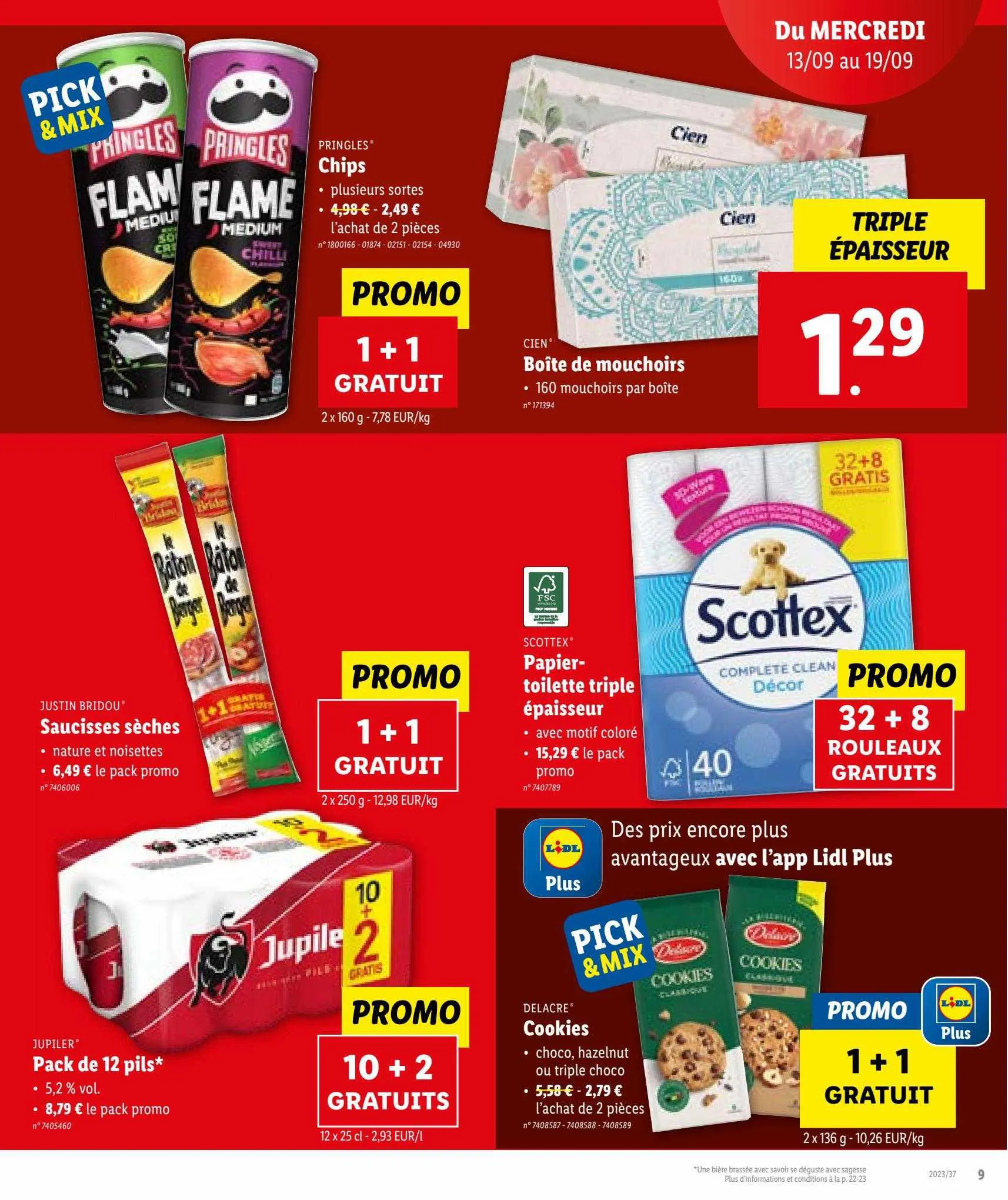 Lidl Folder (FR) van 11 september tot 11 september 2023 - folder pagina 9
