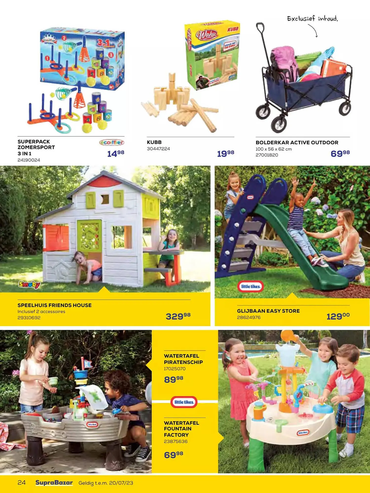 Supra Bazar folder van 15 juni tot 20 juli 2023 - folder pagina 24