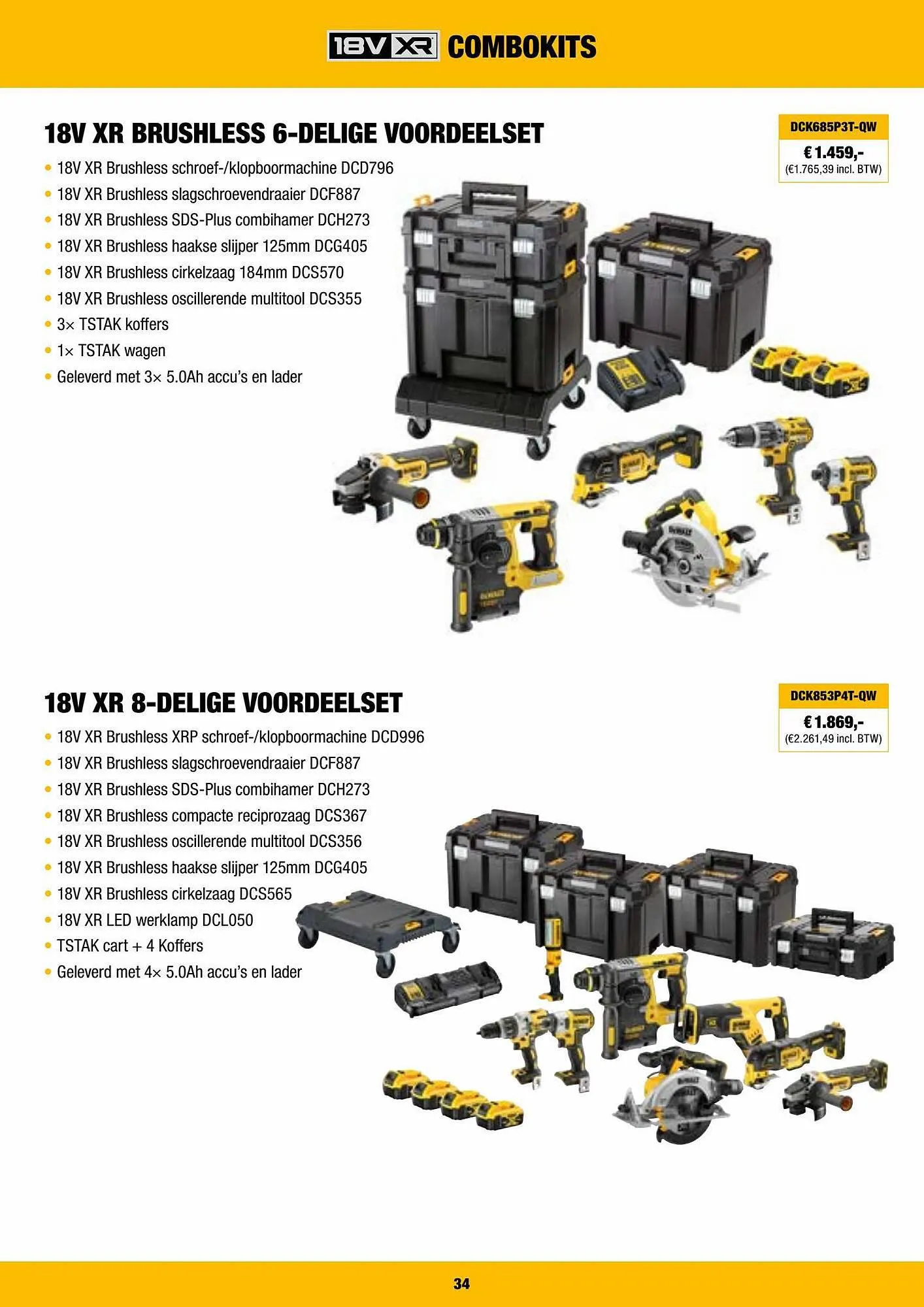 DeWALT folder van 3 september tot 30 september 2023 - folder pagina 34