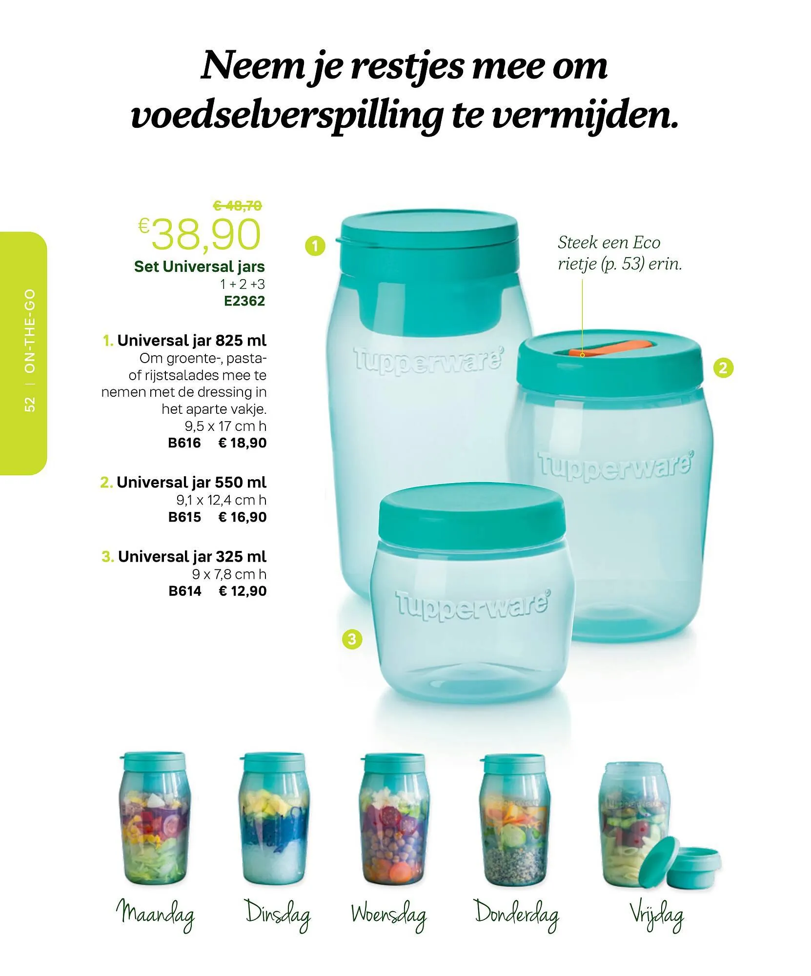 Tupperware Folder van 26 juli tot 26 juli 2023 - folder pagina 52