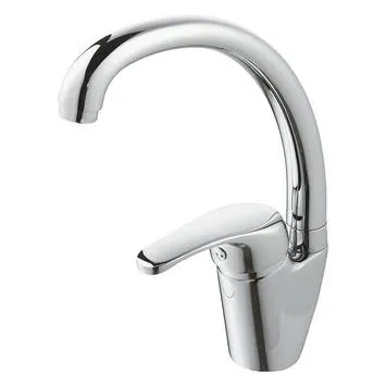 Handson Diane keukenkraan chroom met C-uitloop