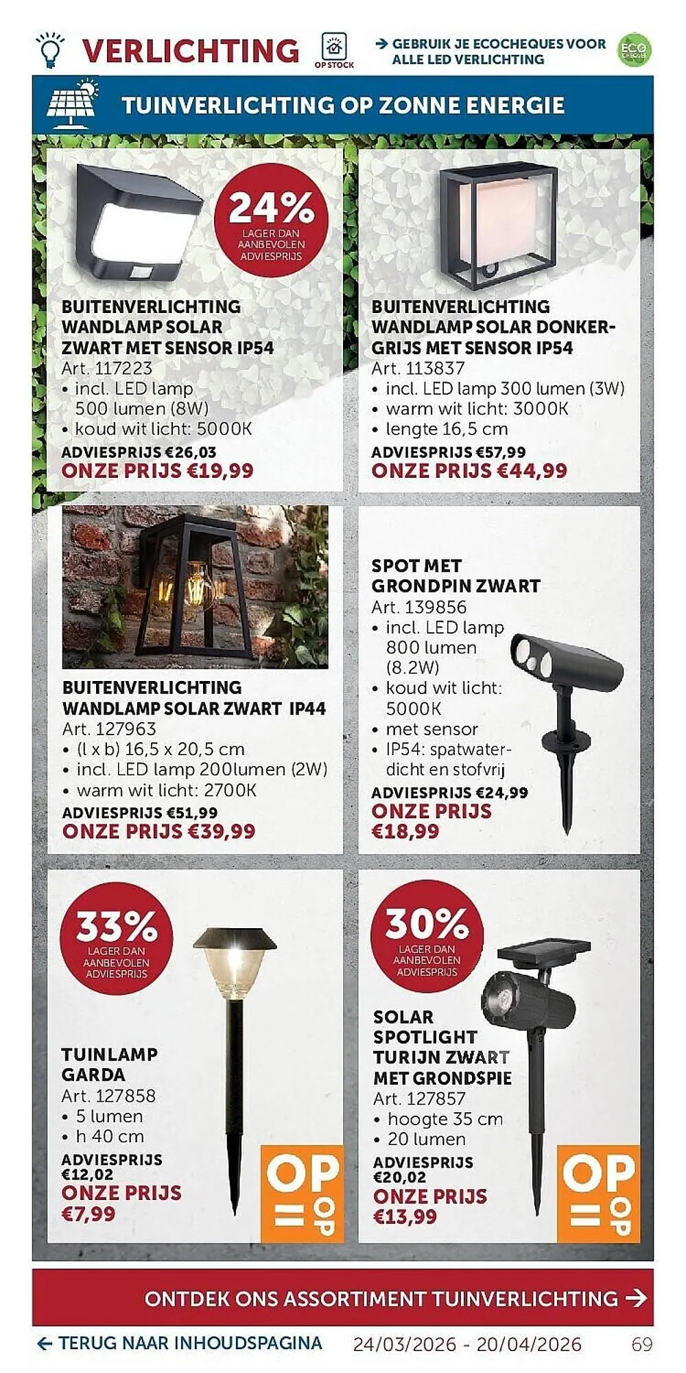 Zelfbouwmarkt folder van 24 maart tot 20 april 2026 - folder pagina 69