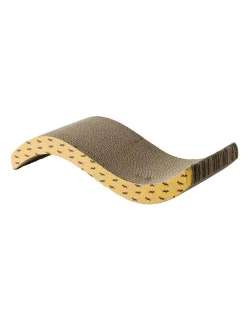 Adori Kartonnenkrabplank Wave - Krabpalen - 54x20 cm