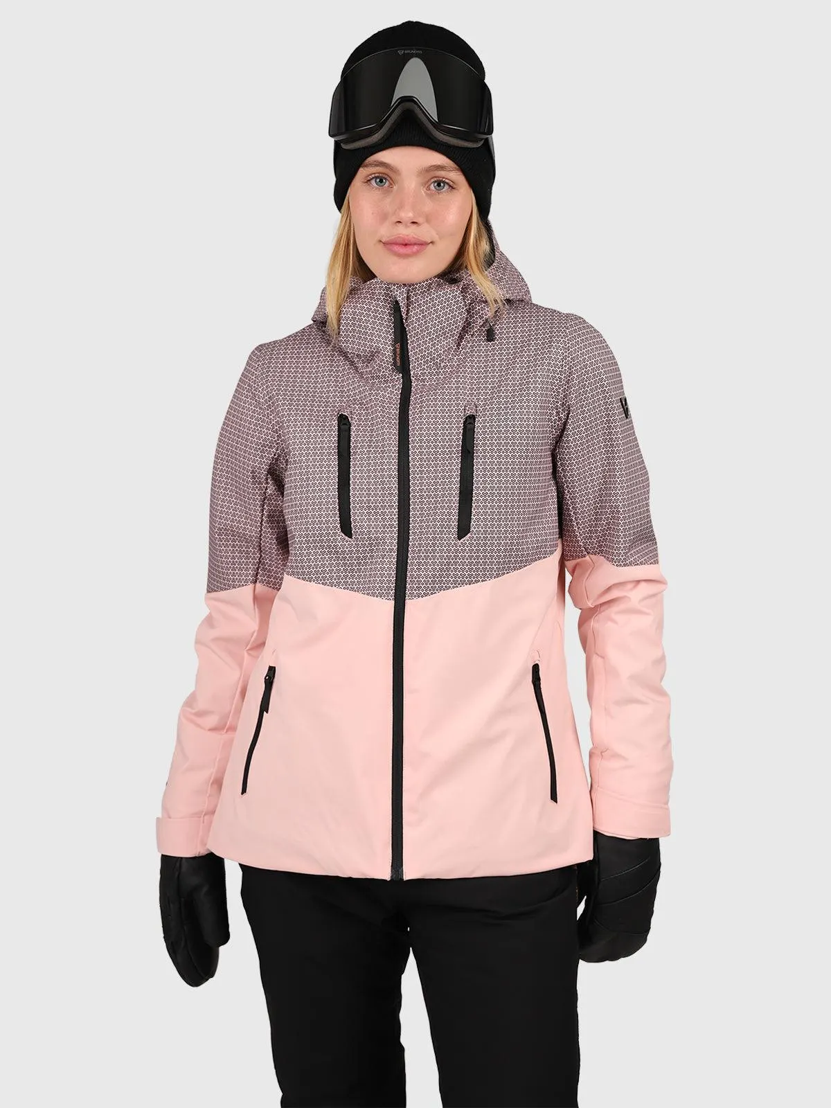 Lattea Women Snow Jacket | Soft Pink
