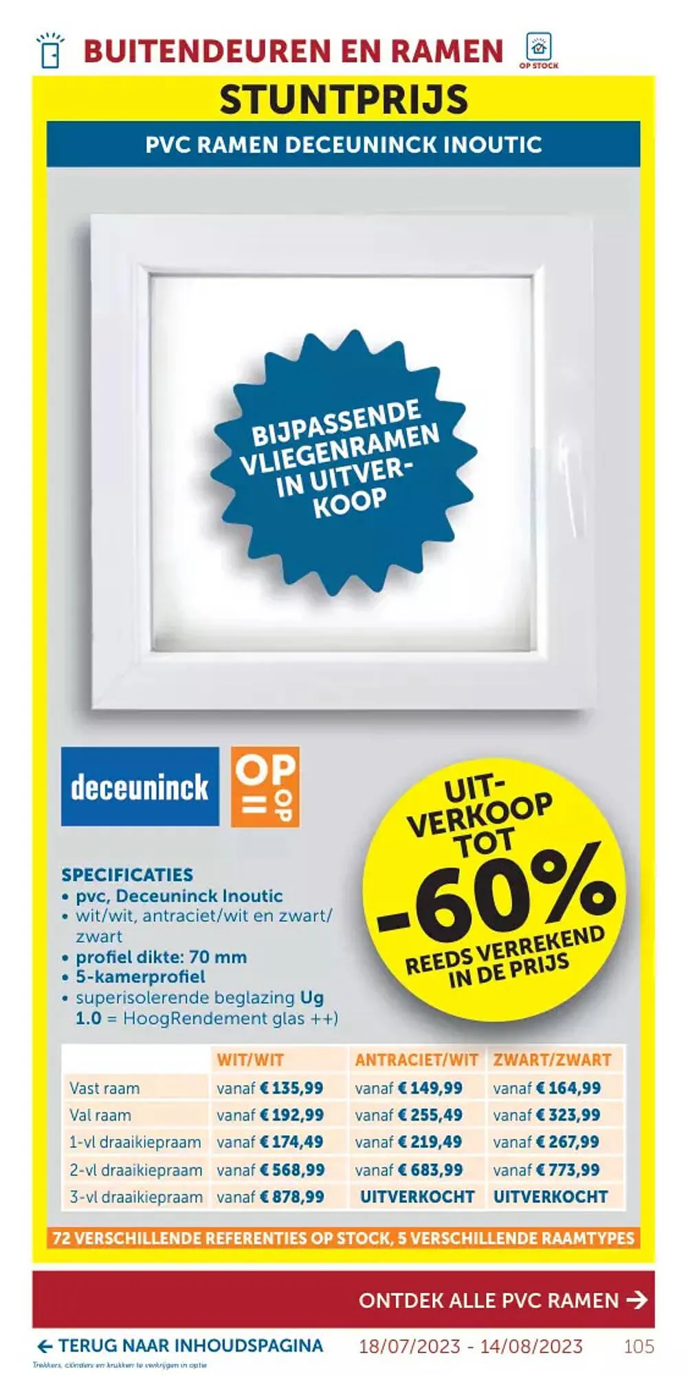 Zelfbouwmarkt folder van 18 juli tot 14 augustus 2023 - folder pagina 105