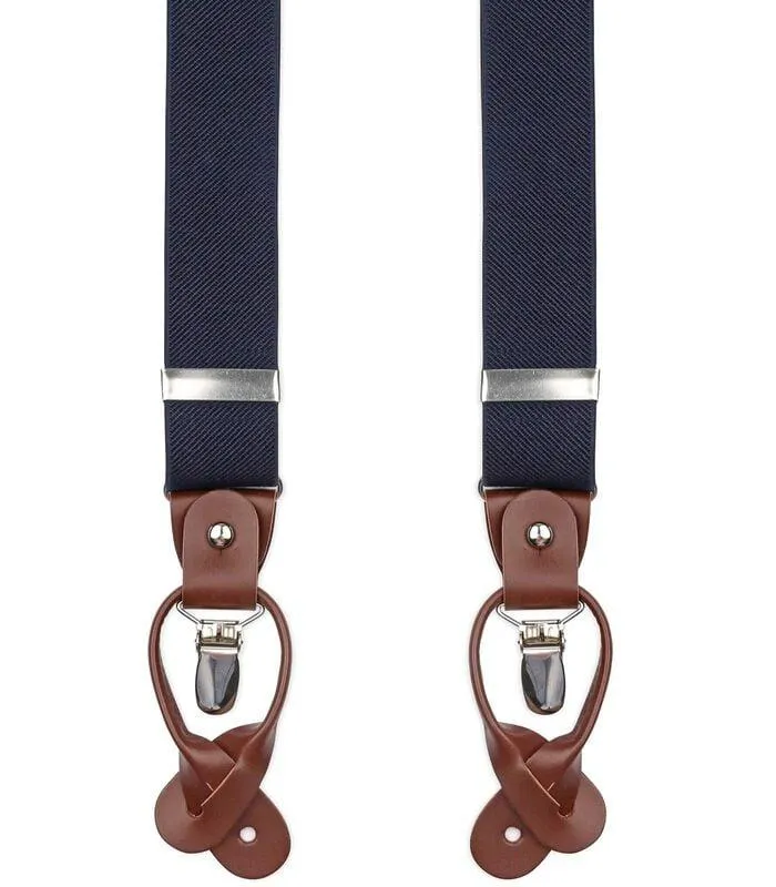 Luxe Bretels Navy