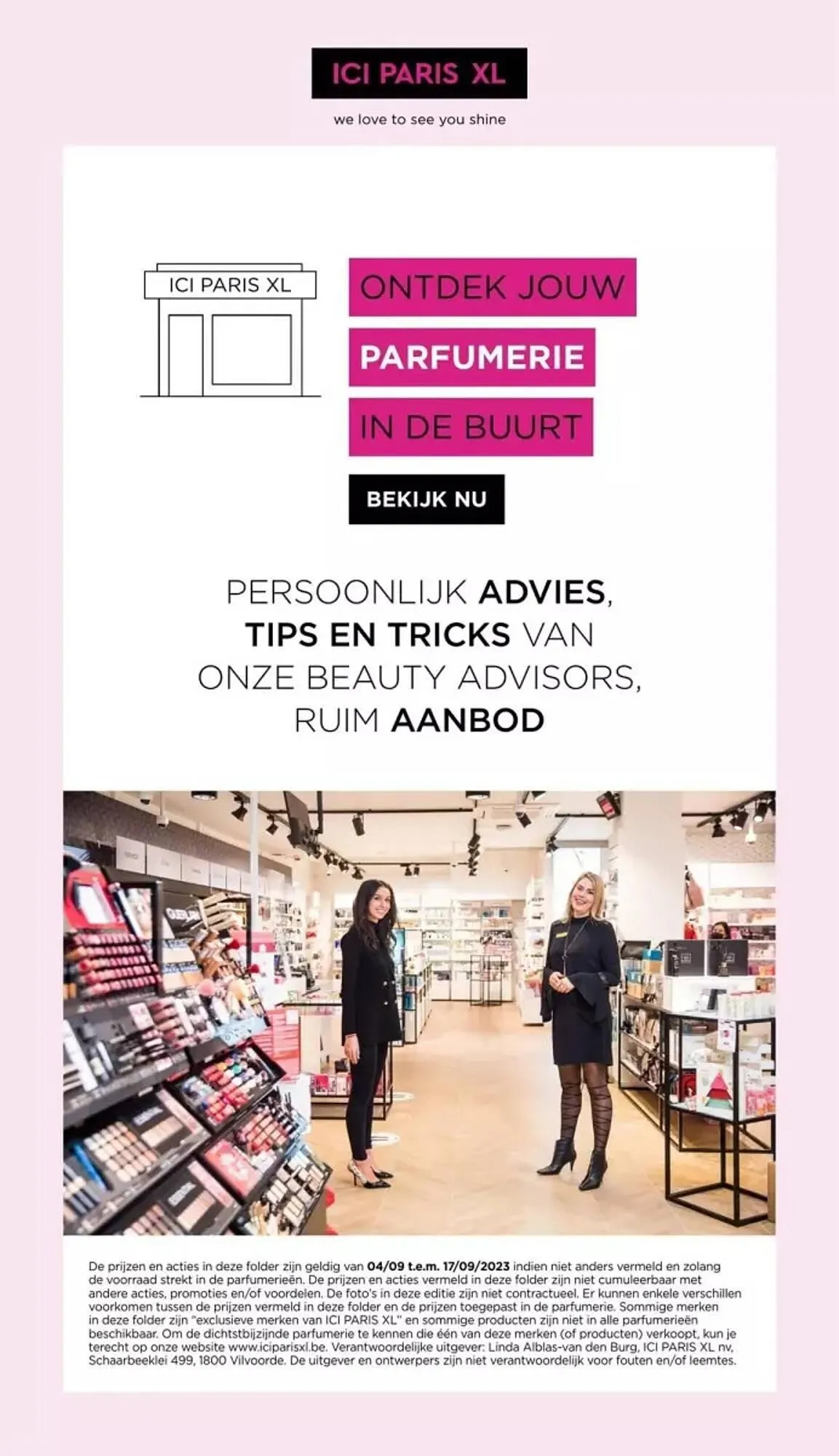 ICI PARIS XL Folder van 24 augustus tot 30 september 2023 - folder pagina 19