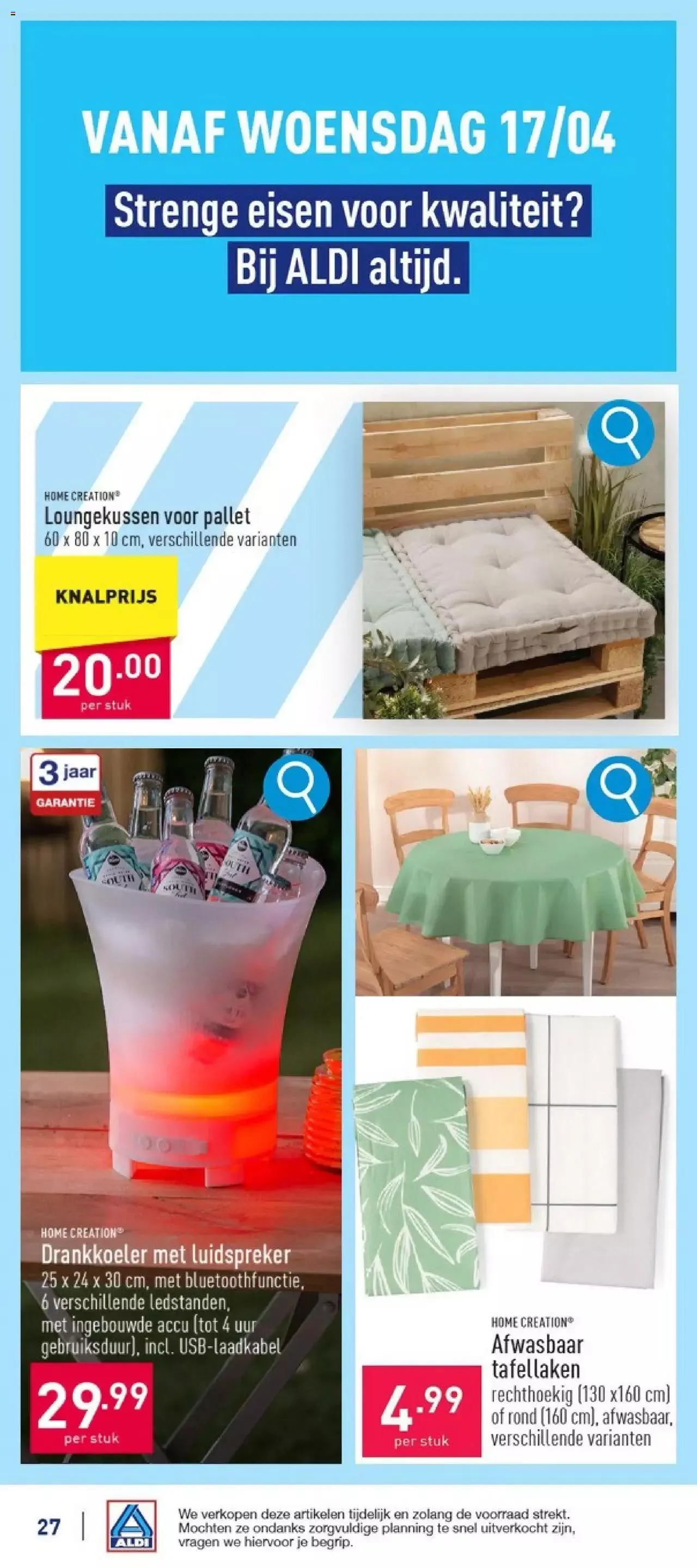 Aldi folder week 16 van 20 april tot 31 december 2024 - folder pagina 27