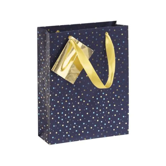 Geschenktas Blue Night 17x6x22cm