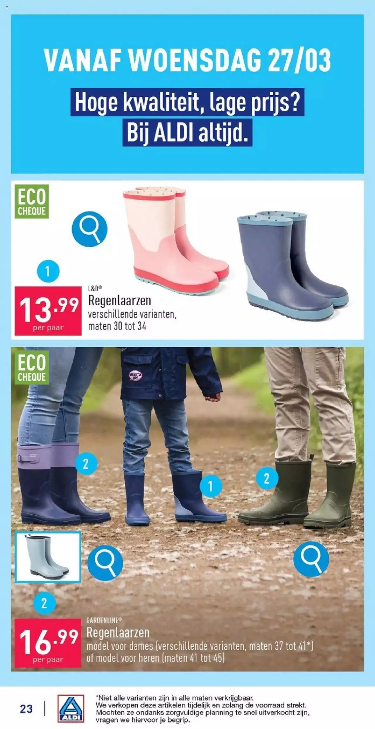 Aldi folder week 13 van 30 maart tot 22 maart 2024 - folder pagina 23