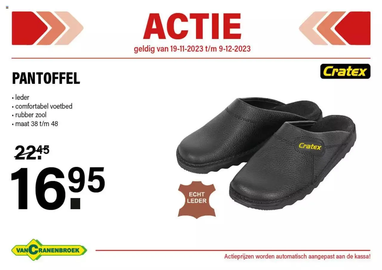 Van Cranenbroek folder / publicité van 9 december tot 31 december 2023 - folder pagina 47