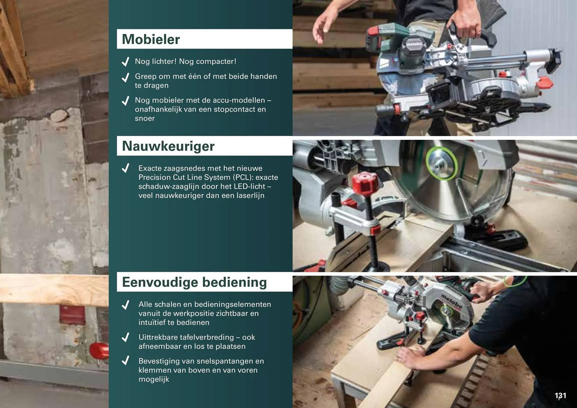 Metabo folder van 7 maart tot 31 december 2024 - folder pagina 131