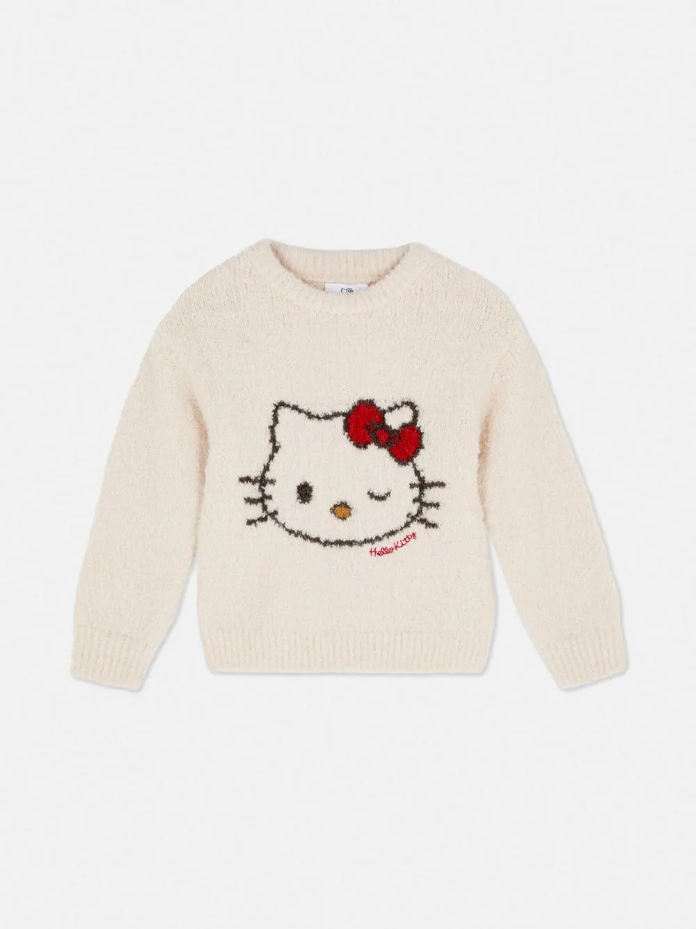 18 mois–8 ans | Pull en bouclé Hello Kitty