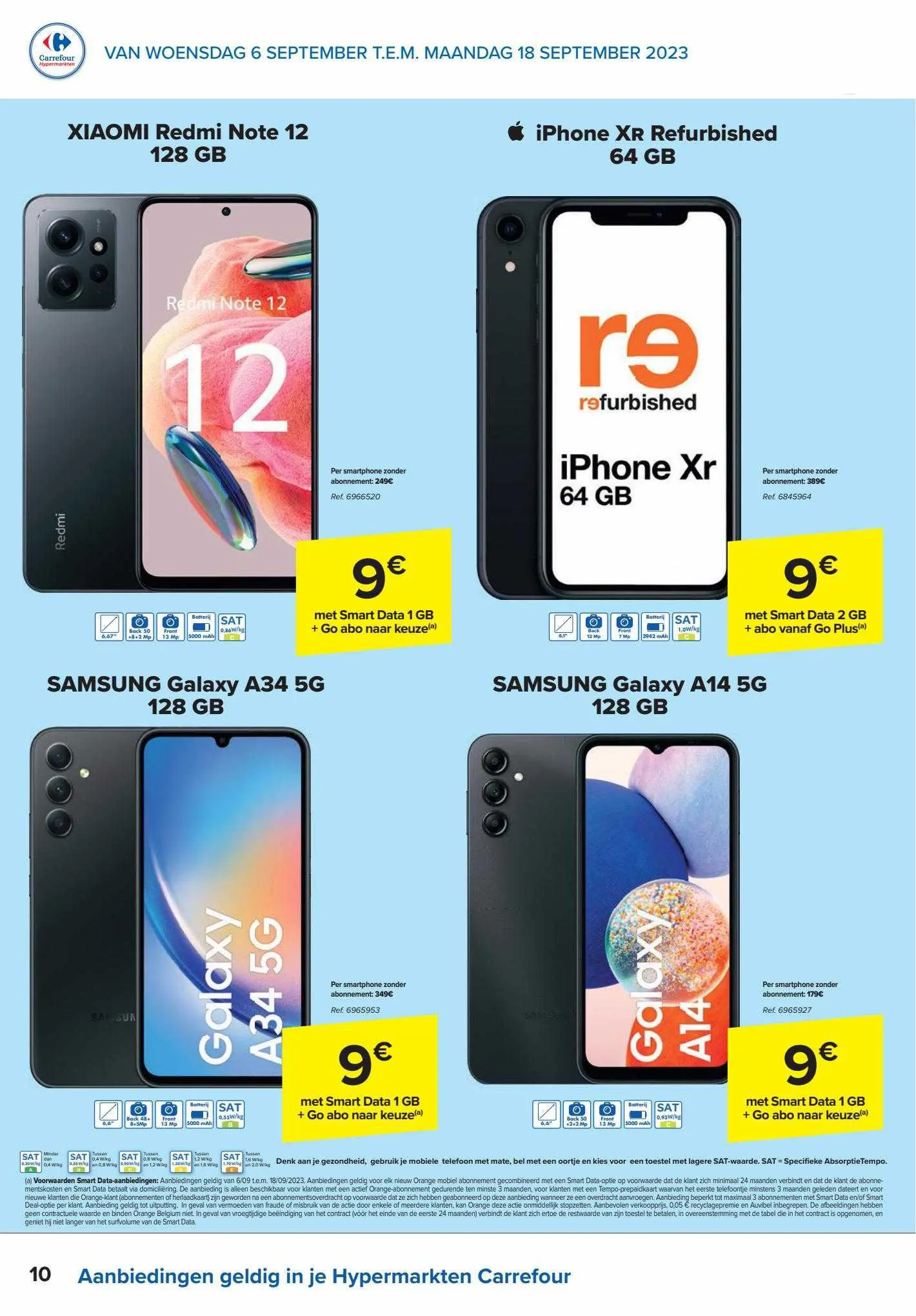 Carrefour Express Folder van 15 september tot 15 september 2023 - folder pagina 10