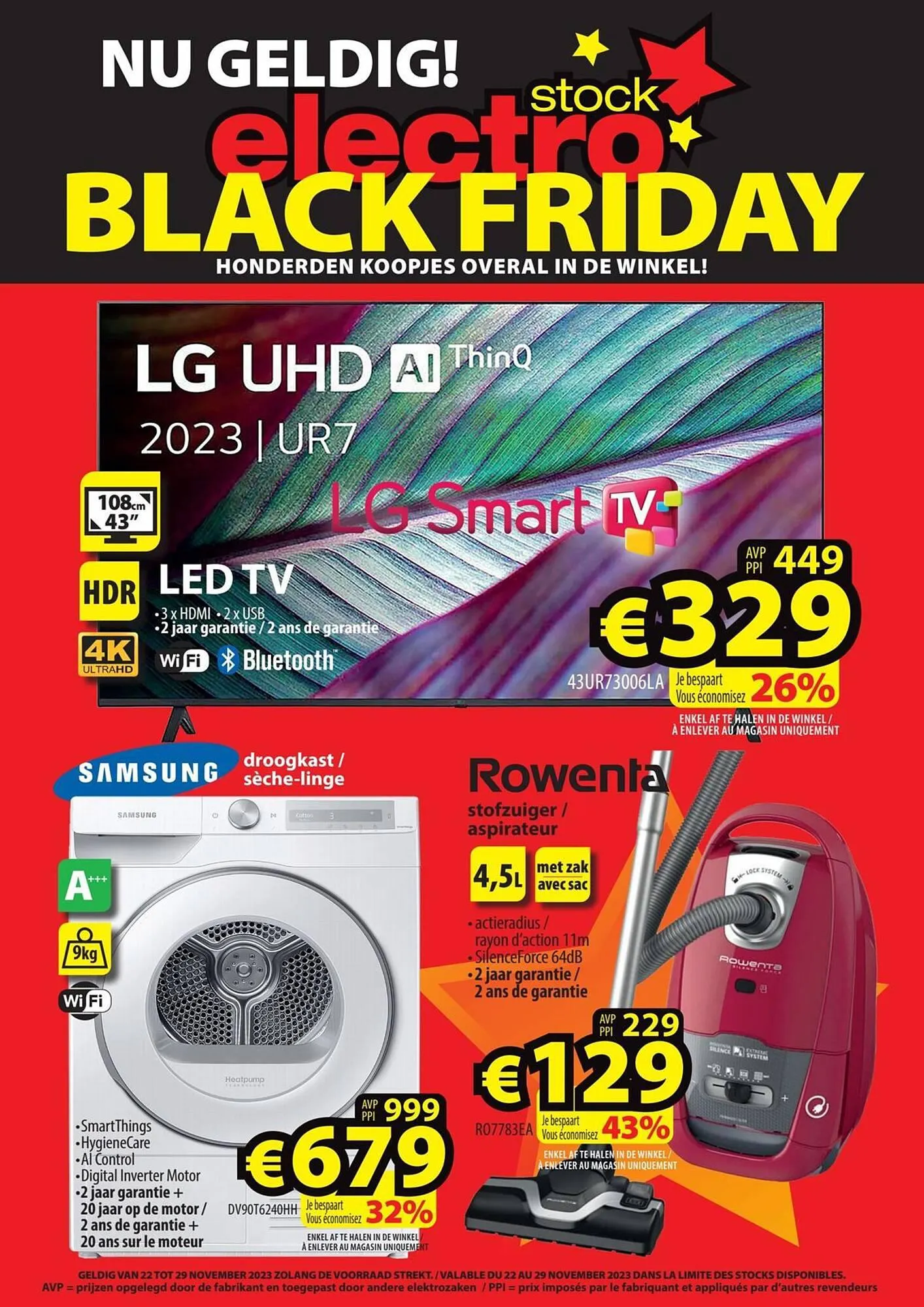 ElectroStock folder van 22 november tot 29 november 2023 - folder pagina 3