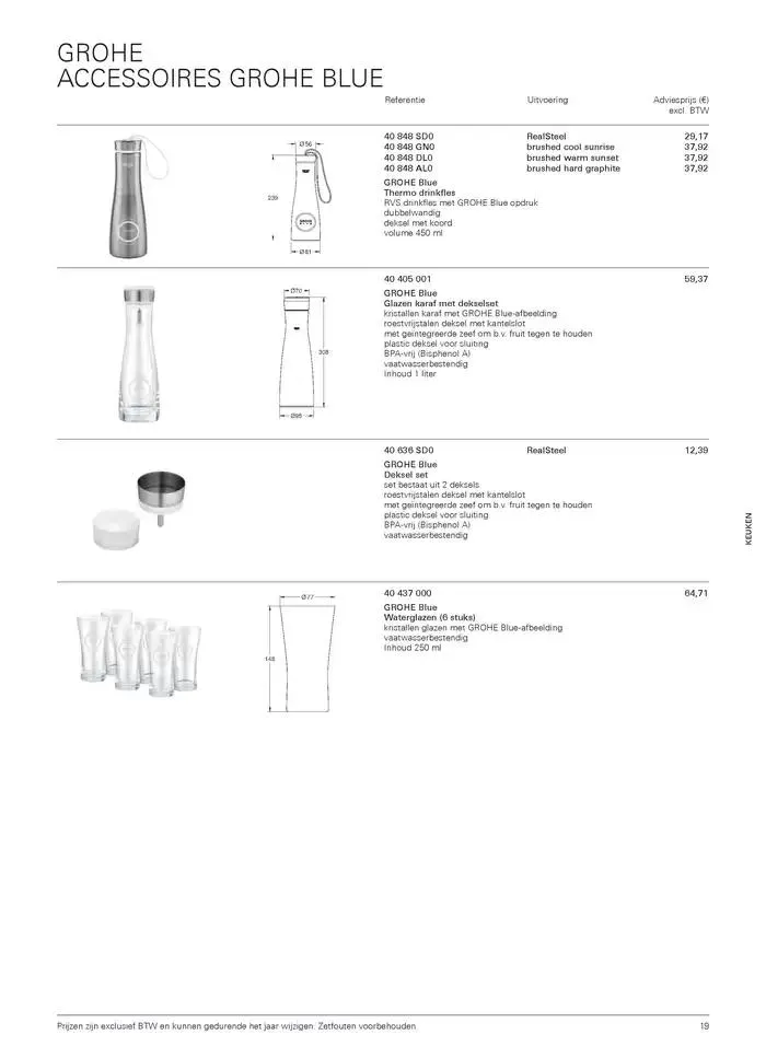 Catalogus Keuken van 16 oktober tot 31 december 2024 - folder pagina 19