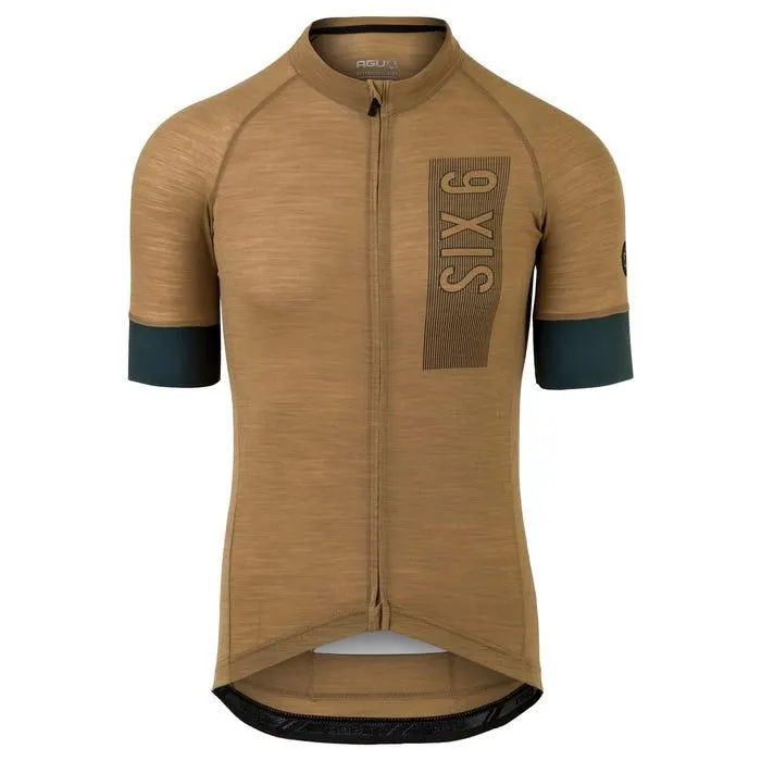 Solid Merino Fietsshirt II SIX6 Heren