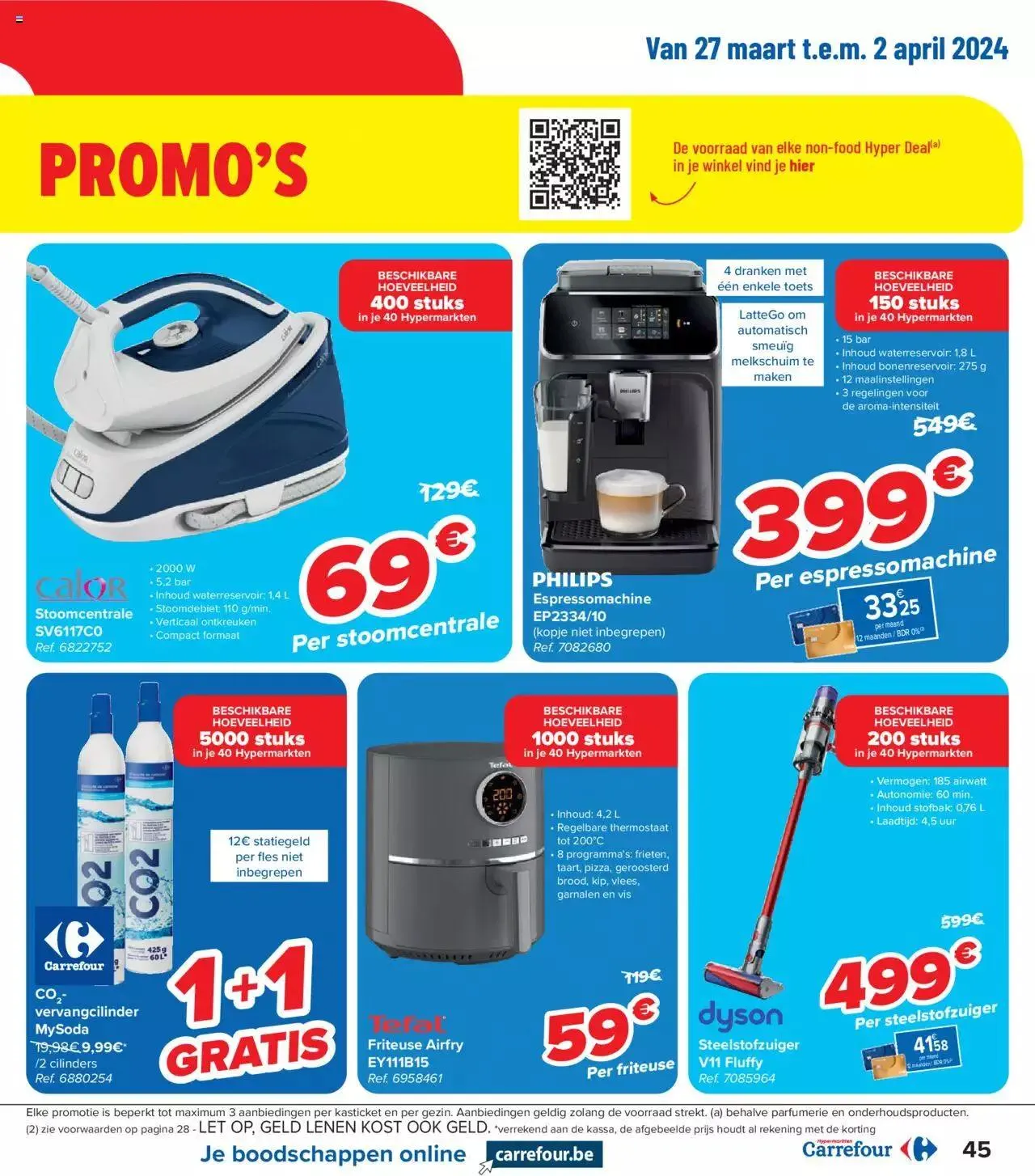 Carrefour folder week 13 van 8 april tot 30 maart 2024 - folder pagina 45