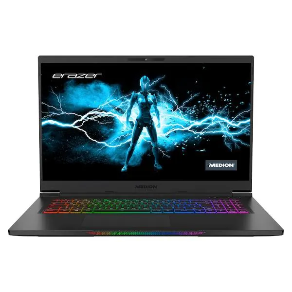 MEDION® ERAZER® Beast X25 | AMD Ryzen™ 7 5800H | Windows 11 Home | 43,9 cm (17,3") QHD-scherm met 165 Hz | NVIDIA® GeForce RTX™ 3070 | 1 TB PCIe SSD | 32 GB RAM | High End Gaming laptop