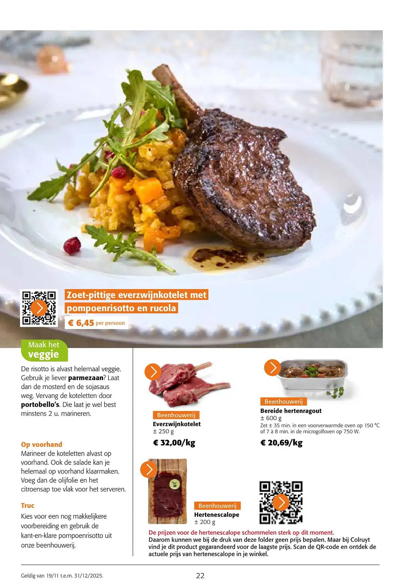 Colruyt folder van 19 november tot 31 december 2025 - folder pagina 22
