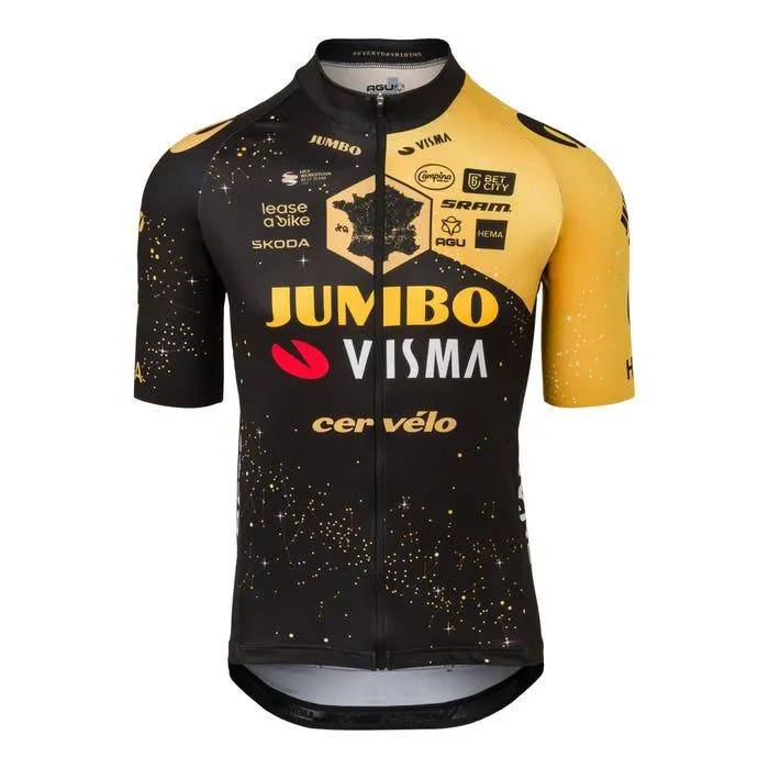TDF 2023 Fietsshirt Team Jumbo-Visma Heren