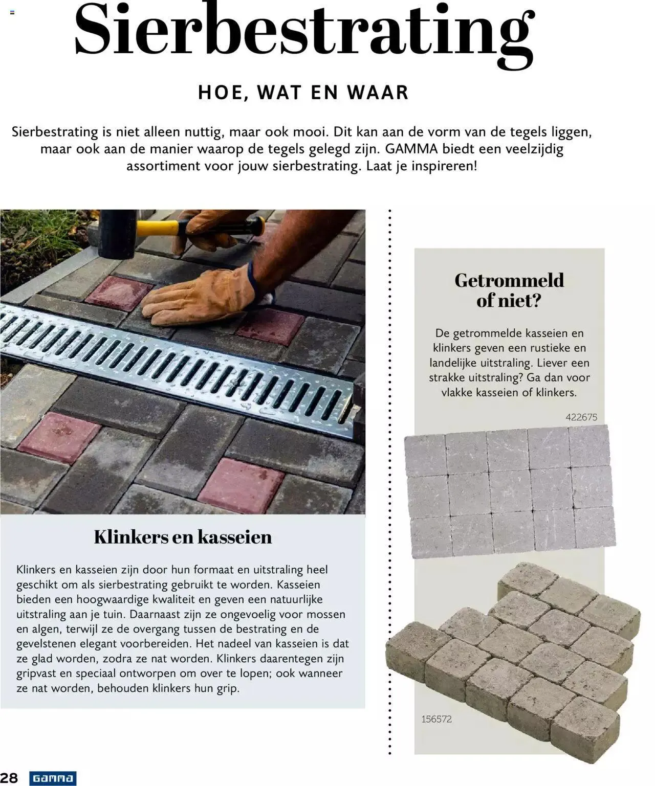 GAMMA tuinmagazine 2022 van 22 maart tot 31 december 2023 - folder pagina 28