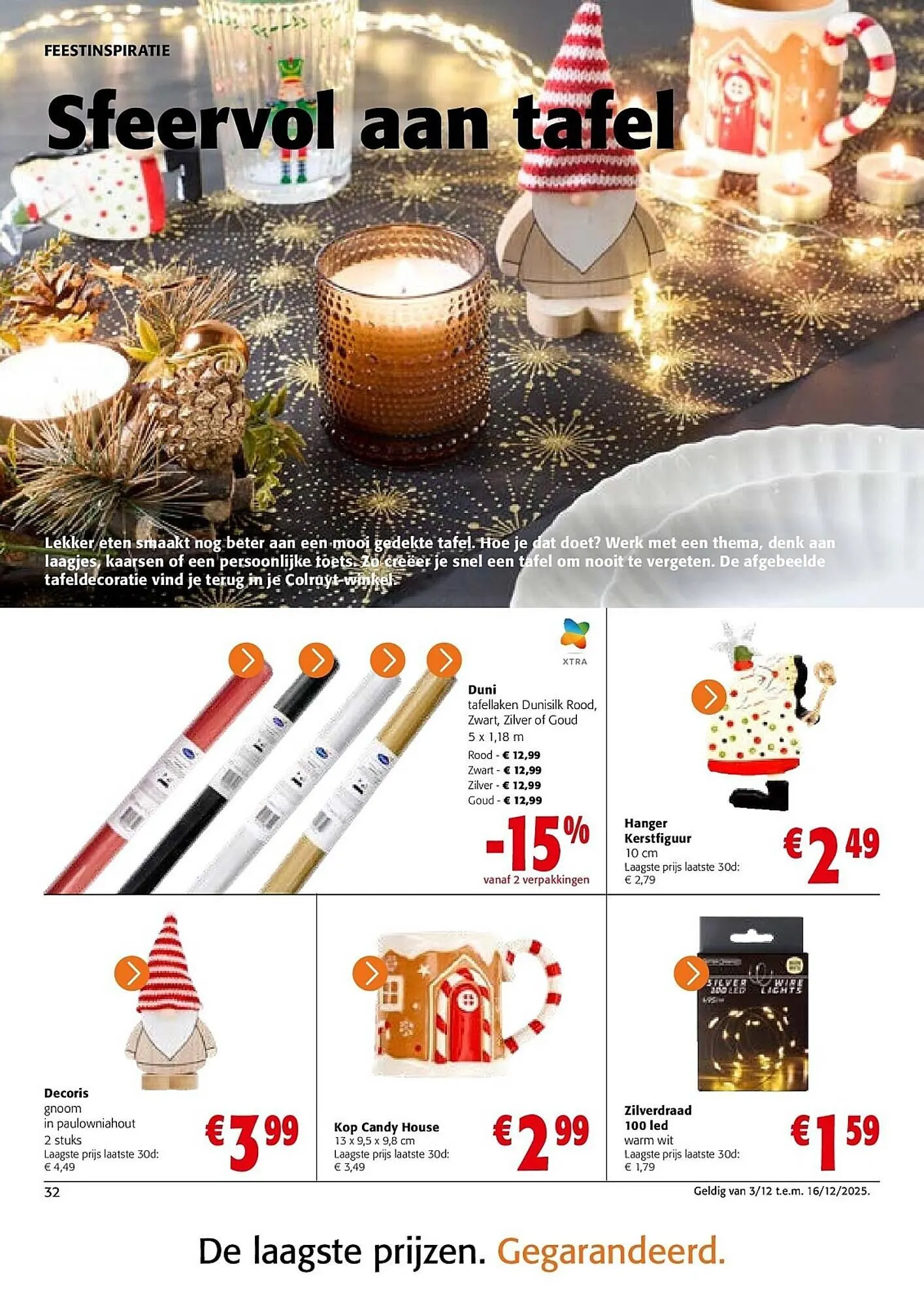 Colruyt folder van 3 december tot 16 december 2025 - folder pagina 32