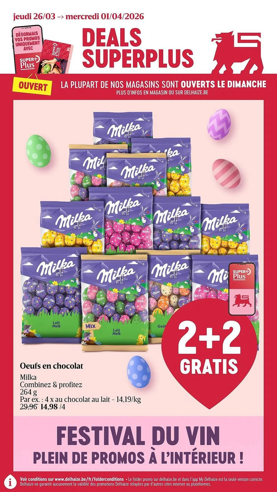 AD Delhaize folder van 26 maart tot 1 april 2026 - folder pagina 1