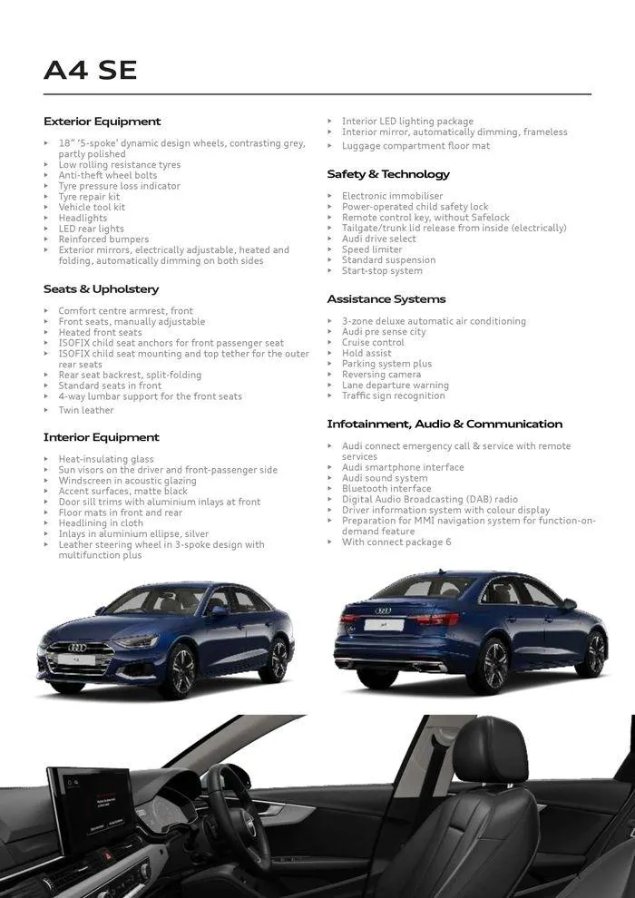 Audi A4 van 9 april tot 9 april 2025 - folder pagina 5