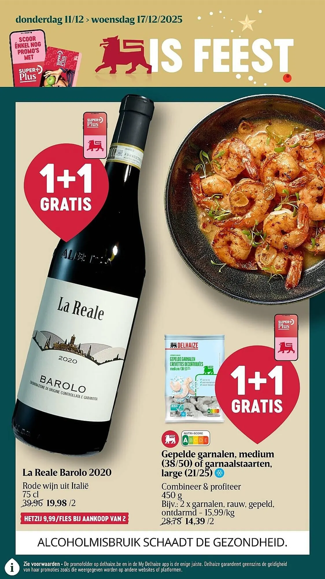 Delhaize folder van 11 december tot 17 december 2025 - folder pagina 1