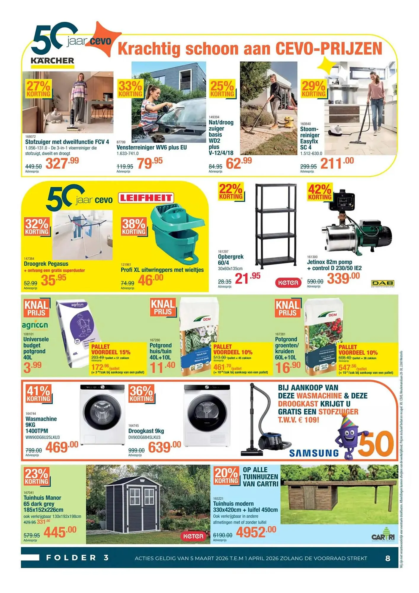 Cevo folder van 5 maart tot 1 april 2026 - folder pagina 8
