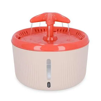 Fontaine à eau TIAKI Starfish en plastique, 2 litres pour chat