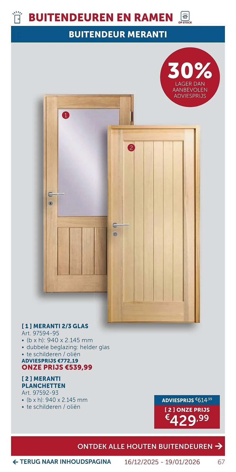 Zelfbouwmarkt folder van 15 december tot 19 januari 2026 - folder pagina 67