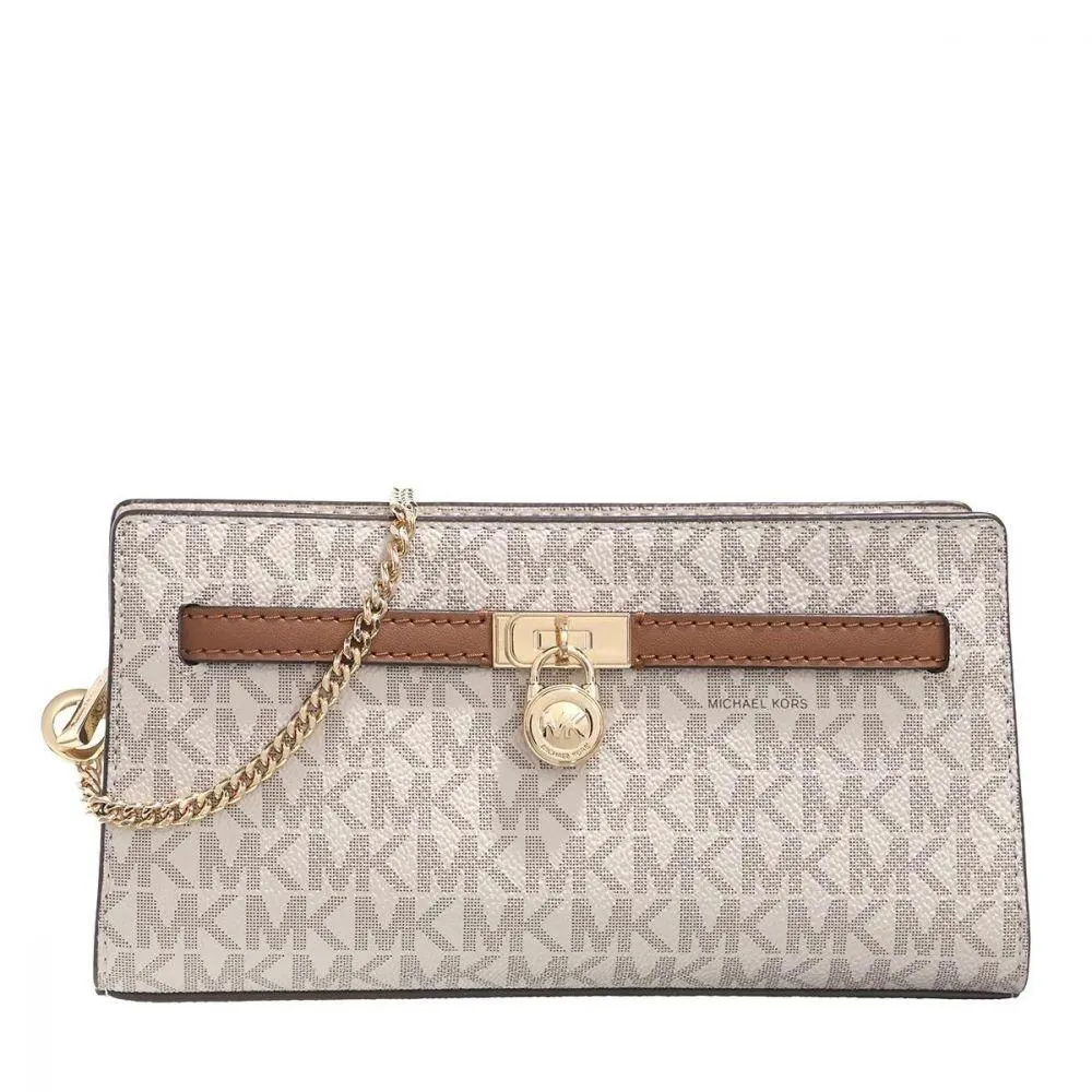 Beige Canvas Crossbody bag