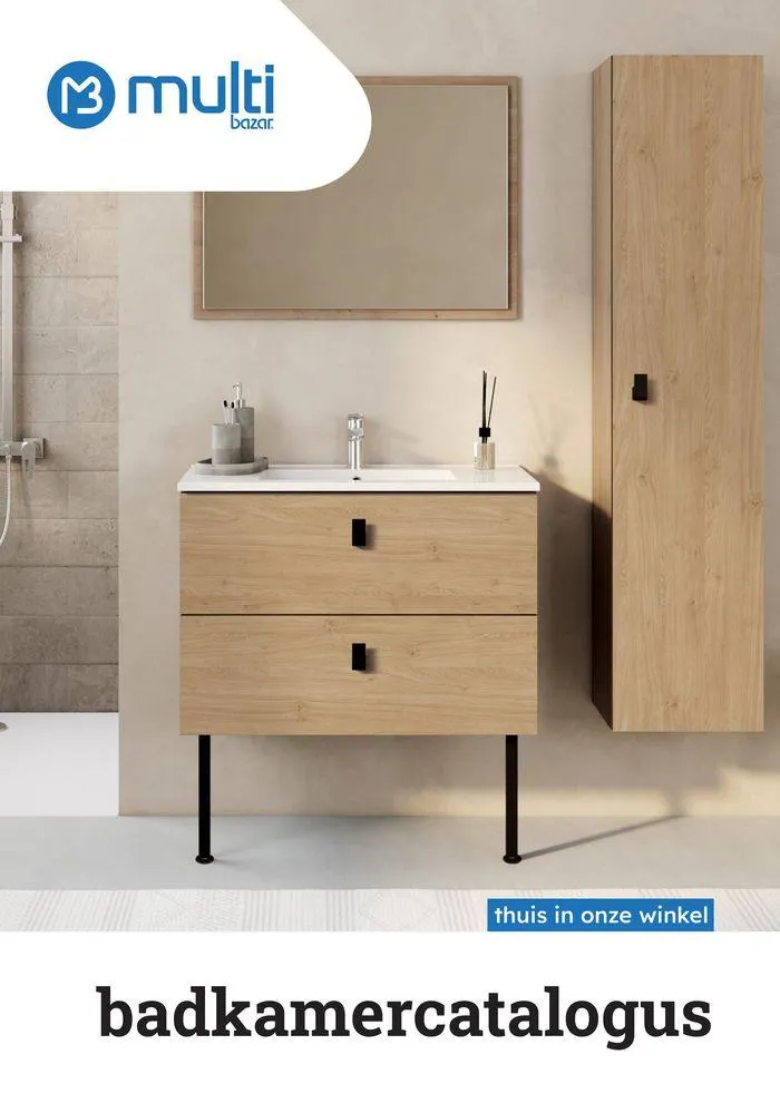 Badkamercatalogus van 10 juli tot 31 december 2024 - folder pagina 1