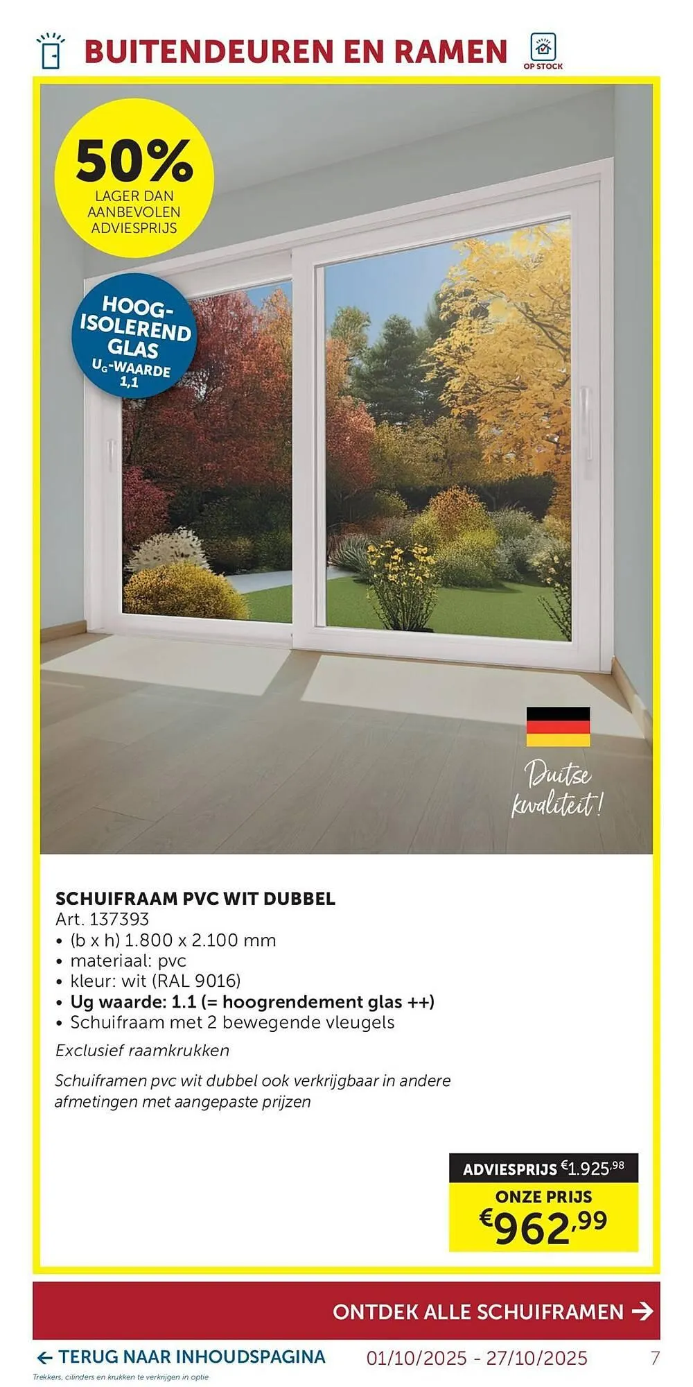 Zelfbouwmarkt folder van 1 oktober tot 27 oktober 2025 - folder pagina 7