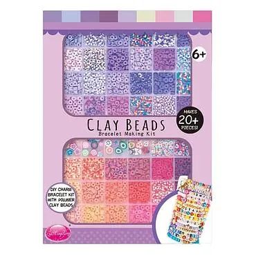 Polymeer Kralen Paars-Roze Tinten