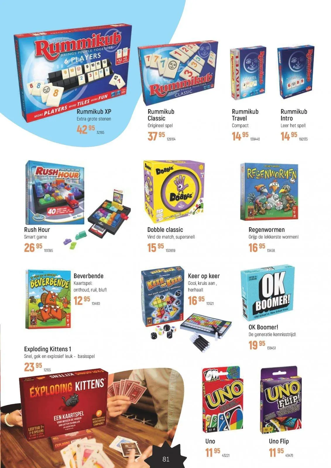 Free Time folder tot 08.12.2025 van 10 november tot 8 december 2025 - folder pagina 81