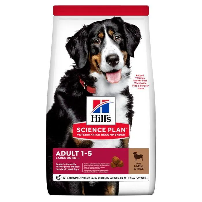 Hill's Science Plan Adult Large Breed Lam & Rijst Hondenvoer 14kg
