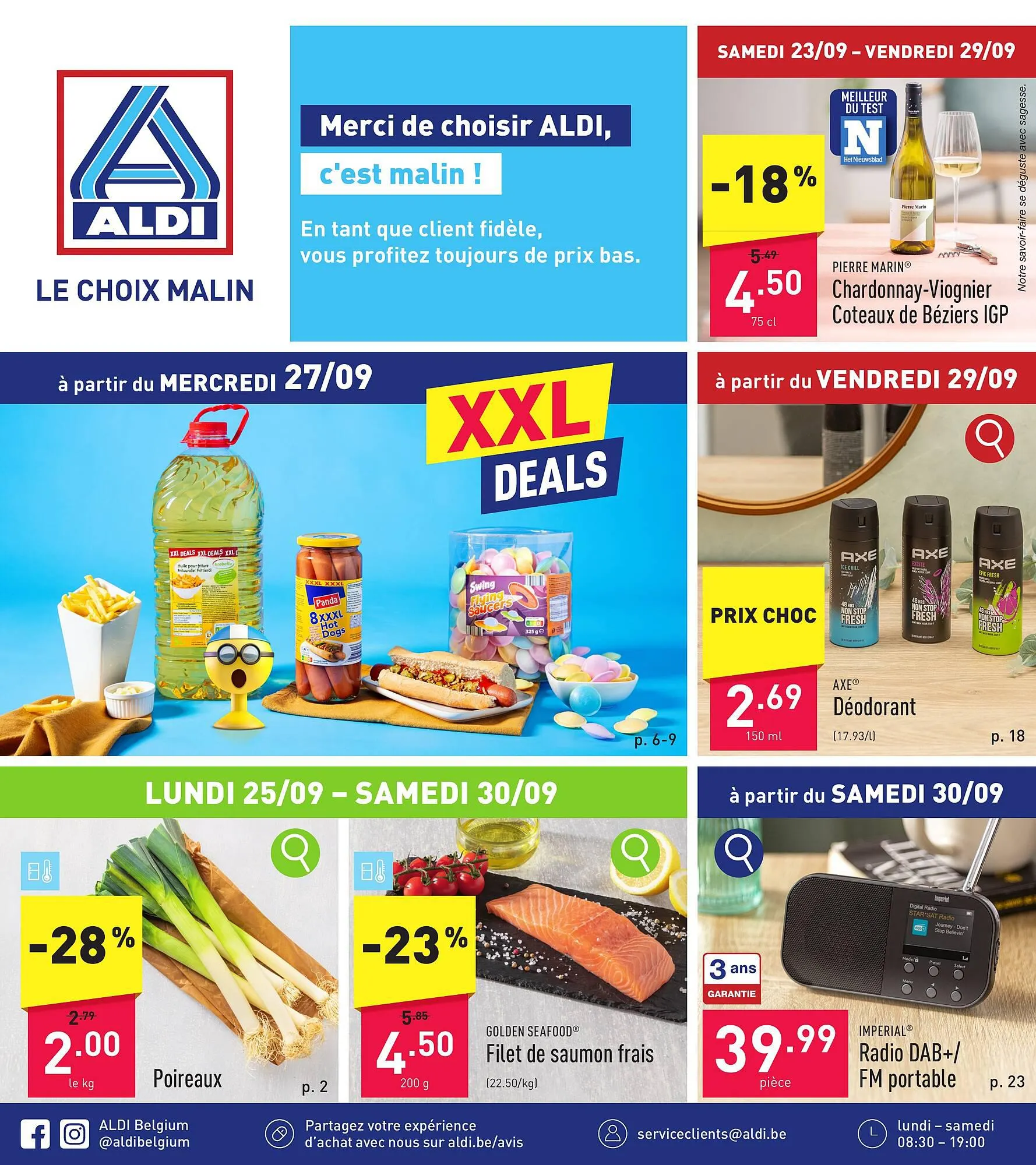 ALDI Folder van 17 september tot 29 september 2023 - folder pagina 1