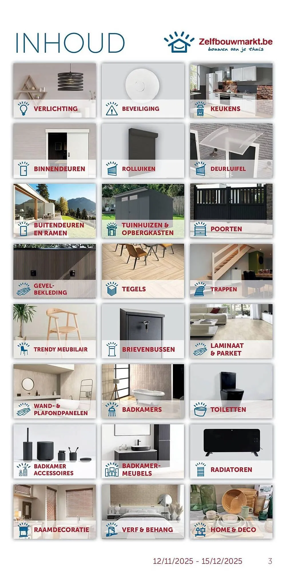 Zelfbouwmarkt folder van 12 november tot 15 december 2025 - folder pagina 3